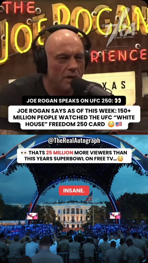 👀 Joe Rogan speaks on the true IMPACT of UFC 250 Across the world 😳🥊 (Via/JoeRoganExperience Pod)

 #ufc #ufc250 #ufcwhitehouse #joerogan #clip