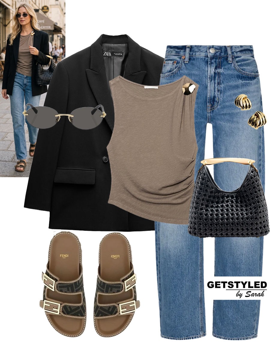 9 summer looks with blazers 🖤 Comment: SHOP & I’ll send you the links! 

Which one is your favourite outfit? 👀
.
.
.
#blazer #jeans #shorts #styling #fashionstylist 
What to wear for summer, spring summer fashion inspo, daily outfit ideas, styling, stylish, Zara woman, highstreet fashion, style, sandals, look, casual chic, stylist