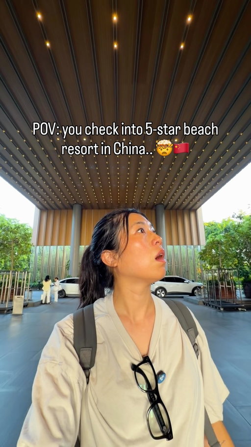 Would you stay here for $375usd a night? 🤯🌴🇨🇳

📍 @editionsanya in Sanya, Hainan, China

This was, hands down, one of the top 5 most luxurious and incredible resorts we’ve ever stayed in. It felt like we were at an art museum, tropical island beach resort, kid-friendly paradise and food heaven, all at once. 

Do us a favour and make Hainan your next island holiday. It’s honestly blown us away and it’s easily one of the best trips we’ve had this year 💯

Filmed on @insta360 GO Ultra

#pov #china #sanya #china🇨🇳 #travelgoals