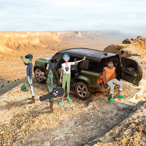 Defender and Gorillaz. Adventures in sound.

⬝ EXCLUSIVE ARTWORK BY JAMIE HEWLETT
⬝ DEFENDER 110
⬝ THE MOUNTAIN TOUR

#Defender #Gorillaz

Model shown is 26MY Defender 110 in Woolstone Green with optional features and accessories. Availability/specification vary by market, check with your local retailer.