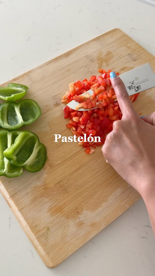 Pastelón recipe 🇵🇷

9–10 ripe sweet plantain
1 lb ground beef
1 onion
1 green pepper
1 red pepper
Sofrito
1 can (8 oz) tomato sauce
Goya Sazón
 Cumin
Garlic powder
Salt and pepper
Mozzarella cheese
2–3 eggs

Peel and slice 9–10 ripe sweet plantains lengthwise and fry them in oil over medium heat until golden on both sides. Transfer them to a paper towel-lined plate and set aside. In a large skillet, brown 1 pound of ground beef, then add 1 diced onion, 1 diced green pepper, and 1 diced red pepper. Cook until the vegetables are softened, then stir in sofrito, Goya Sazón, cumin, garlic powder, salt, and pepper.

Add 1 can of tomato sauce to the beef mixture and stir well. Let it simmer for 10–15 minutes until slightly thickened and flavorful. While the meat cooks, beat 2–3 eggs in a small bowl and shred the mozzarella cheese if needed.

Layer half of the fried plantains on the bottom. Pour some of the beaten eggs over the plantains, spread the meat mixture evenly on top, and add a layer of mozzarella cheese. Top with the remaining plantains, pour the rest of the eggs over the top, and finish with more mozzarella cheese. Bake at 350°F for 30–40 minutes, or until the cheese is melted and bubbly. Let the pastelón rest for 10–15 minutes before slicing and serving.

#puertorico #pastelon #puertrorican #comidapuertorriqueña #comida
