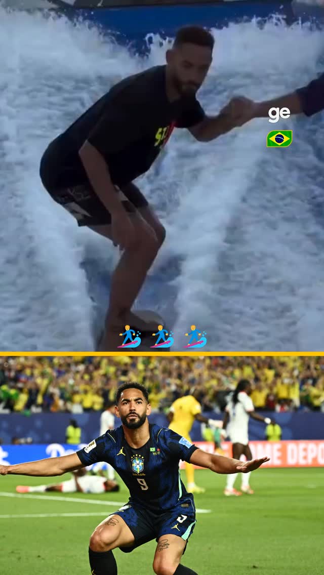 Surfa, Matheus Cunha! 🇧🇷 🏄⁣
SURFA!⁣
⁣
#TaLiberadoAcreditar #CopaNaGlobo #Futebol⁣