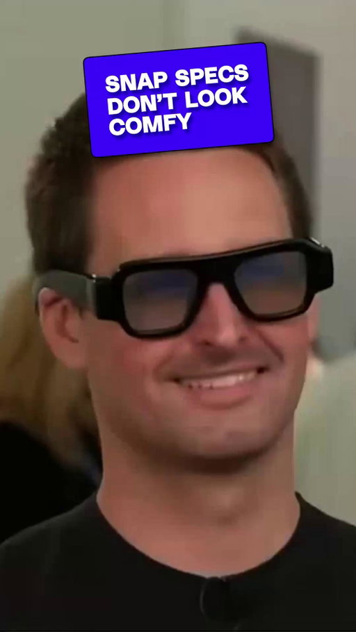 Snap’s new AR glasses Specs are priced at $2,195 and look ear crushing.  #Vergecast