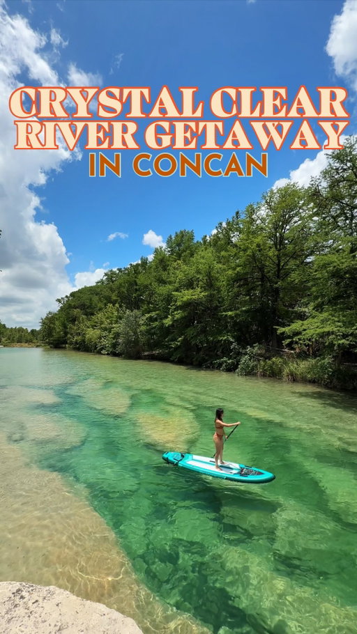 GIVEAWAY + CRYSTAL CLEAR TEXAS RIVER GETAWAY IDEA 🏞️☀️We need to talk about @campcoldsprings because this might just be our new favorite Hill Country getaway! 🙌 Tucked along the Frio River in Concan, TX (about a 4 hour drive from Houston), this place has private river access to crystal clear waters, where you can paddleboard, swim, fish, or float!

✨ Use code SOCIAL10 for 10% off your booking!

They recently opened new luxury Getaway Cabins that sleep 1-4 and are perfect for a couples’ escape, plus their Hill Country Lodges sleep 20 and are great if you’re bringing the whole extended family or a big group of friends. We stayed in one of their new cabins and loved how cozy they were! Each cabin is equipped with A/C, a kitchenette, BBQ pit, and full bathroom. Not to mention the property has a pool, hot tub, and on-site ice house with food & drinks.

If you’re looking for the perfect summer road trip, we cannot recommend @campcoldsprings enough! 
——
✨ ENTER TO WIN A 2 NIGHT STAY IN A GETAWAY CABIN! *UPDATE: Congrats @gladysel, you're our winner! We’ll send you a DM about claiming your prize!*

Thank you Camp Cold Springs for sponsoring this post and supporting Houston Hotspots! 💛
——
➡️ This giveaway closed 6/25. Minimum length of stay and exclusions may apply. The winner will be announced in this caption. ⚠️ REMEMBER THIS IS OUR ONLY ACCOUNT!
——
📍 @campcoldsprings (1101 Cold Springs Ranch Rd, Concan, TX)

#texashillcountry #frioriver #texastravel #concan #texas