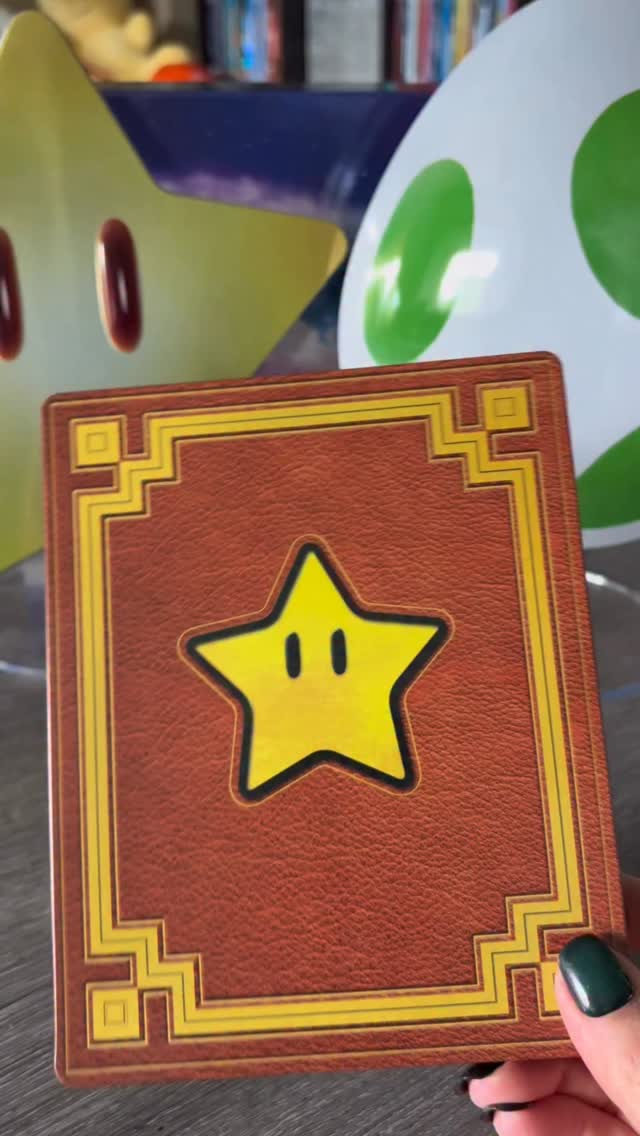 ⭐️Unboxing and comparing the limited edition @supermariomovie Rosalina’s Storybook Steelbook and Exclusive Limited Edition Yoshi Egg tin set (exclusive to @walmartcanada)! 🍄 Both include a 4K Ultra HD and Blu-Ray copy of the film! They’re both really awesome designs, and much like the Super Star tin from the first movie, the Yoshi egg tin is perfect if you are planning on collecting and displaying it! Also, the front of the stand is magnetic, which is how the tin is able to stay put without falling over! 

#supermariogalaxymovie #supermario #supermariobros #rosalina #yoshi