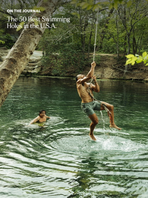 Plunging into a pool of crystal clear water after a hike through the forest or desert is a quintessential rite of summer.

A good swimming hole is a little inconvenient. It takes more than pulling into a lot and paying the attendant (sorry, beaches), and the best ones tend to stay off the radar.

Knowing that, we tapped a network of artists, adventurers, travel writers, and ranch managers across all 50 states to find the best places for a summer swim.

Check out the full list at the link in our bio.