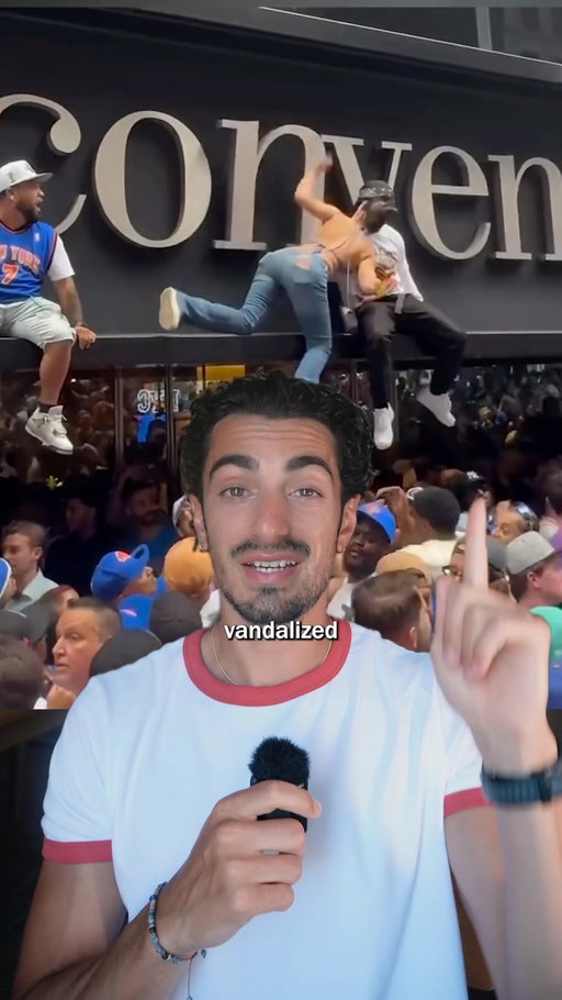 @convene is the winner from the Knicks championship parade #knicks