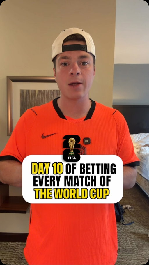 Day 10 of Betting Every Match of the World Cup 

Current Record: 13-18 (-$440)

⚽️ Netherlands ML - 145
⚽️ Jamal Musiala Score or Assist -105
⚽️ Ecuador/Curacao Under 3.5 Goals -162
⚽️ Ayase Ueda Anytime Goal +165