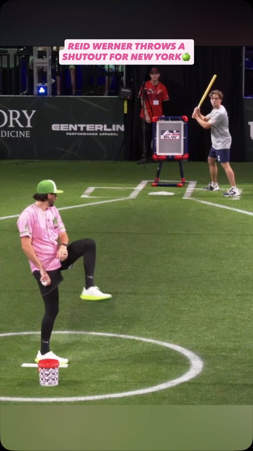 Reid Werner tossed a gem for @nygreenapples last Sunday🍏