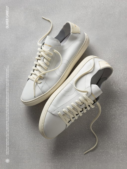 The Low 1 DS in White / Ivory. Available now @olivercabell. 

Shot by @shota_new_york.