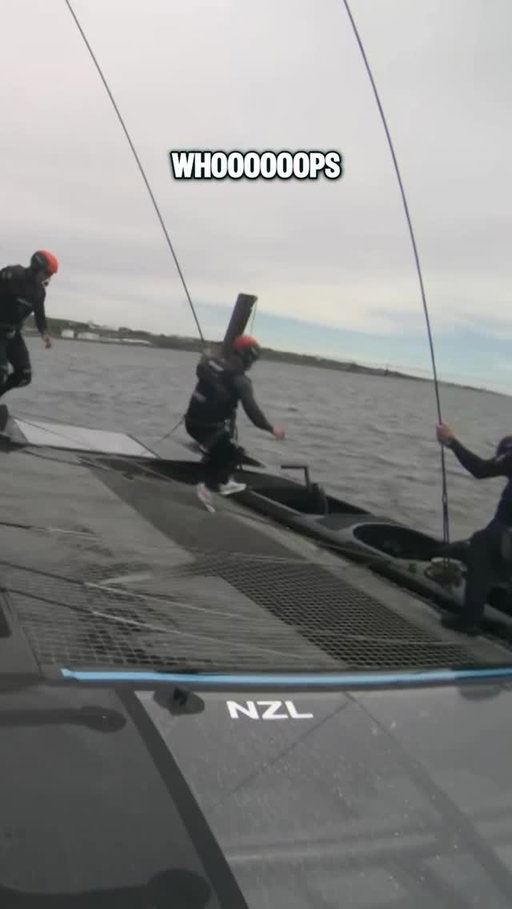 When you’re trying to be nonchalant 😭

#SailGP