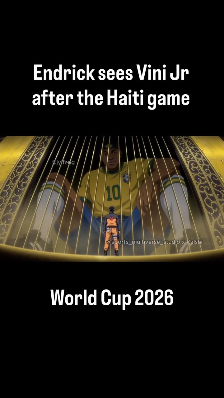 Brazil vs Haiti - Everyone was waiting for the next Brazilian wonderkid. But the night still belonged to Brazil’s current star.
Vinicius Jr started. Endrick on the bench had to wait.
Against Haiti, Vini turned the first half into his own highlight reel — creating danger, setting up Matheus Cunha, and then finishing the job himself before halftime. Brazil needed a response after their opening draw, and their No. 7 gave them one.
3-0 on the scoreboard.
Brazil’s future is coming. But Vini Jr is already here.

[World Cup 2026, Brazil vs Haiti, Vini Jr, Endrick, Football Anime, Naruto, World Cup Anime, FIFA World Cup, Football Edit, Anime Edit]
#worldcup #worldcup2026 #brazil #vinijr #endrick