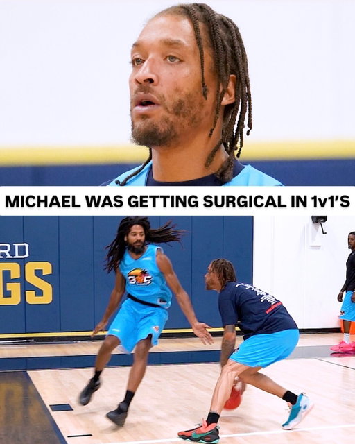 Michael Beasley was getting surgical in these 1v1’s. 😮‍💨🔥 @michael8easley @thebig3 
🎥 : @cazzieballislife