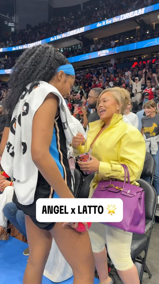 ATL’s Finest 🌟

Angel Reese and Latto link up post-game!