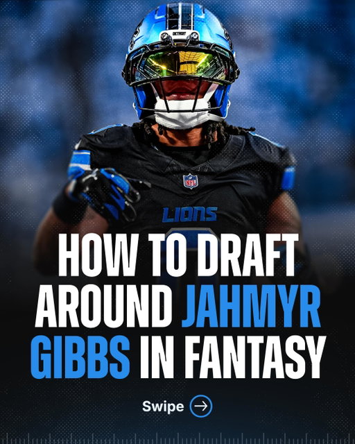 Taking Jahmyr Gibbs in the first round of your fantasy draft? Here’s your blueprint for the perfect rest of your draft 📝