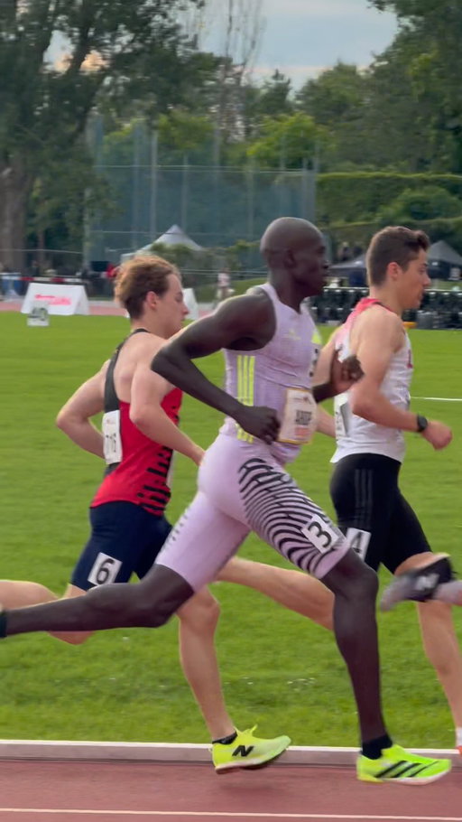 We see you, Marco the 1,500m king 👑 

800m Olympic silver medallist @marco_arop , who has opted to contest the 1,500m at the 🇨🇦 championships, runs 3:47.92 in prelims and will advance to Sunday’s final 🎟️🤩