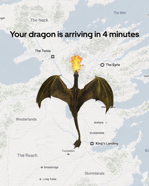 The realm’s greatest ride 🐉
Summon your dragon now with @Uber x HOTD.