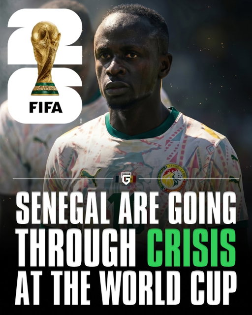 🇸🇳 Senegal’s national team are going through a rough patch off the field at the World Cup...

• Players are still OWED their PRIZE MONEY for winning the Africa Cup of Nations and for qualifying for the World Cup

• There are complaints about the low quality hotel that was booked for their training camp in the USA

• They also didn’t bring the team head chef due to the ‘tight budget’ allocated by the Federation

• Resulting in the players ordering their own food just to try eating ‘healthy’

• Pape Thiaw, the head coach, is working TODAY without a contract and still being owed 6 months worth of pay