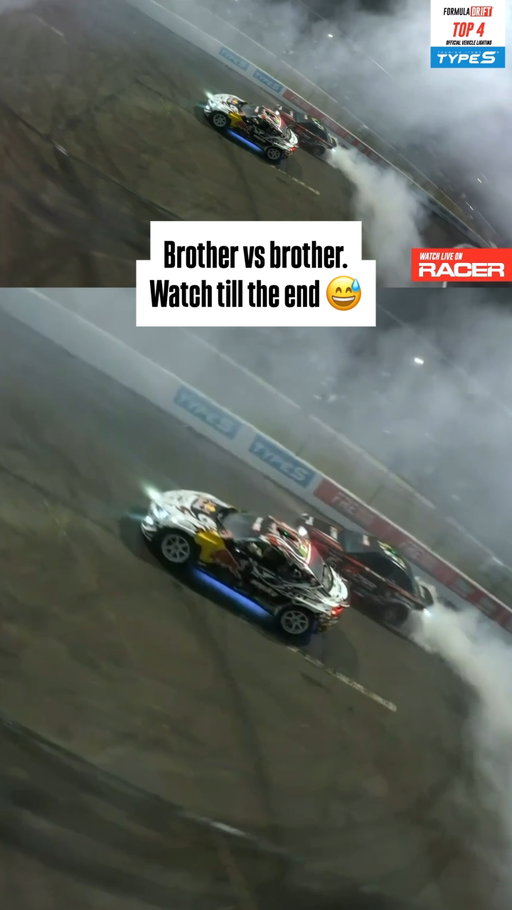 Sibling rivalry has a new highlight. @ConorShanahan79 ⚔️ @JackShanahan59

Presented by @TypeSAuto 

#FormulaD #FormulaDRIFT #FDCT