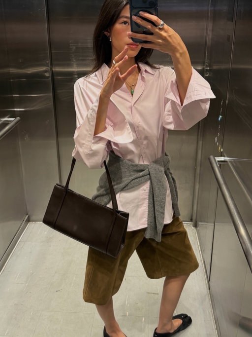 monthly elevator outfit rotation 🤳
