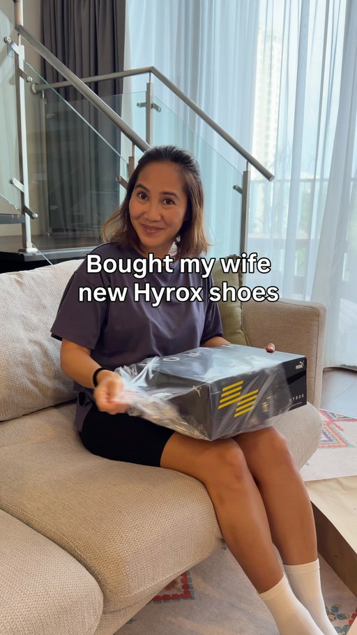 Bought my wife new Hyrox shoes @pumatraining 
#hyrox #hyroxworld