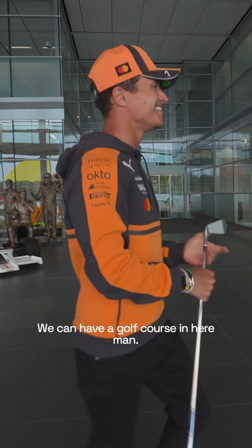 Petition to build a golf course in HQ 👀

#McLarenF1