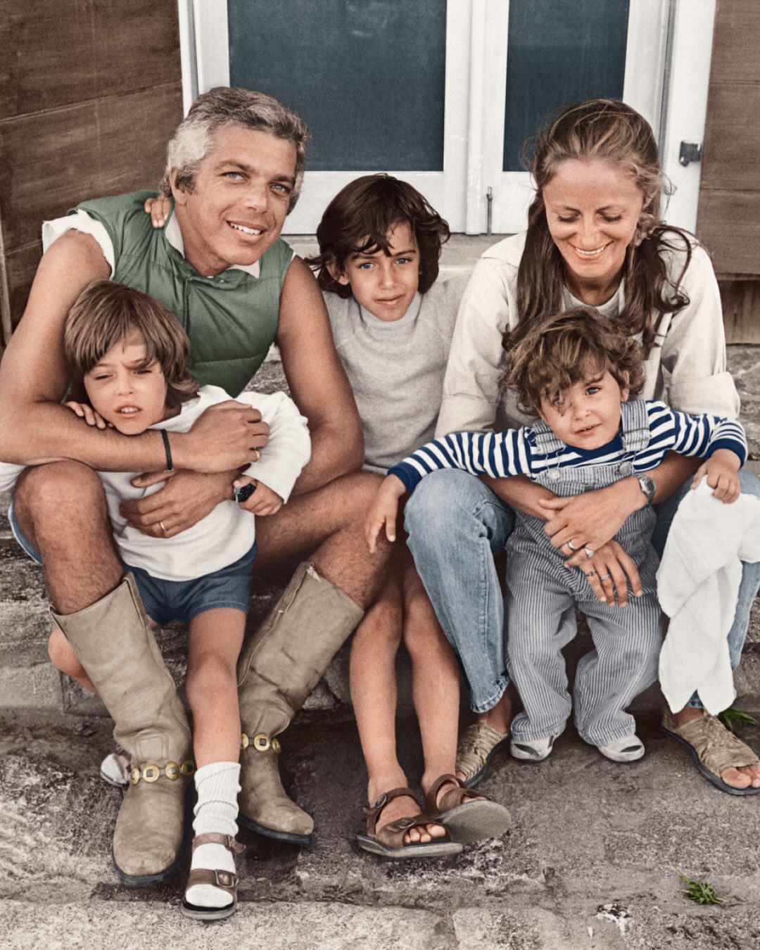 Even though they’re grown now, being a father to our sons, Andrew and David, and our daughter, Dylan, has been my greatest joy. On this Father’s Day, we honor all fathers and those who play that role in the lives of others, creating those special bonds and a sense of belonging that mean so much.

Happy Father’s Day.

—Ralph Lauren

Frame 01: Circa 1977
Frame 02: Ralph Lauren with sons David and Andrew Lauren, circa 1977
Frame 03: Ralph and Ricky Lauren with daughter, Dylan. Circa 1977
Frame 04: Family footage, circa 1978
Frame 05: Ralph and Dylan Lauren, circa 1982
