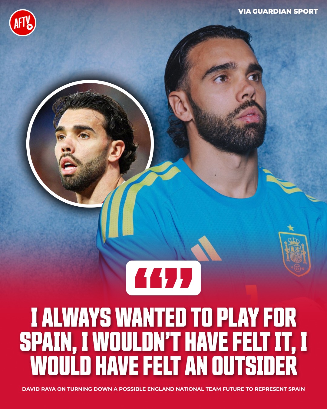 It takes a lot of character to turn down a potentially easier path with the England national team just to stay true to your roots. He waited for his moment, and now he’s a vital part of the Spanish setup.

Nothing but admiration for our number one. Elite mentality! 🧤