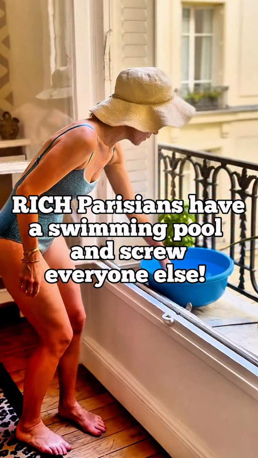 🔥 you don’t have to be rich to have a swimming pool in Paris ! When there’s a heat wave any means of cooling off is fair game—and it’s every man for himself!
Too bad for those who don’t have a pool at home! 🤣

👉🏻 book your tickets For my show in Paris : OH MY GOD, SHE IS PARISIAN! The only stand-up comedy in English in Paris by French 🇫🇷 girl! That will tell you why Parisians are such weird people🤣

#parisian #parisianlife #paris #heatwave #visitparis