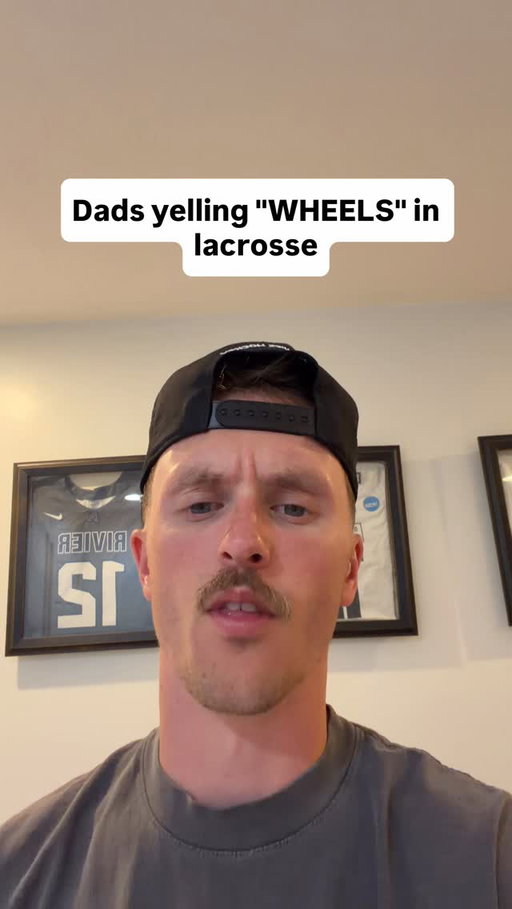 Dads yelling "WHEELS" in lacrosse 
••
••
#lacrosse #lax #division3 #collegeathlete #athlete