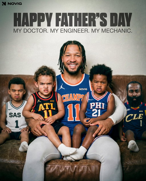 Happy Father’s Day to all the Father’s out there! You guys ROCK!

Follow @Novig for the BEST sports content