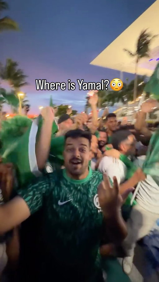 Lamine Yamal on IG: “I’m here.” 🤷‍♂️