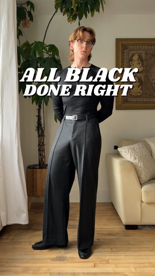 All black is only classy if done right. What do you think? 

#outfitinspo #mensfashion #allblackoutfit #fashioninspo #mensfashiontips