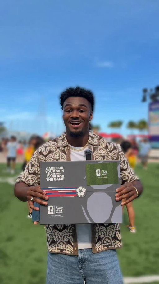 I’ve partnered with Dove Men+Care, an official sponsor of the FIFA World Cup 2026™, and I’m looking for the goalkeeper from Cape Verde… 👀⚽️
Ended up finding some of the best fans instead🔥#DoveMenPartner @dovemencare