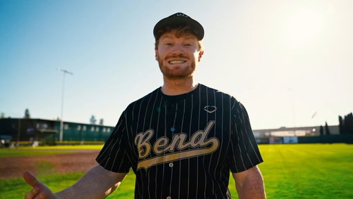 haven’t swung a bat in two plus years ….. flew out to oregon to play in a collegiate summer league game — what’s the worst that could happen ? video dropping on youtube tuesday. #baseball