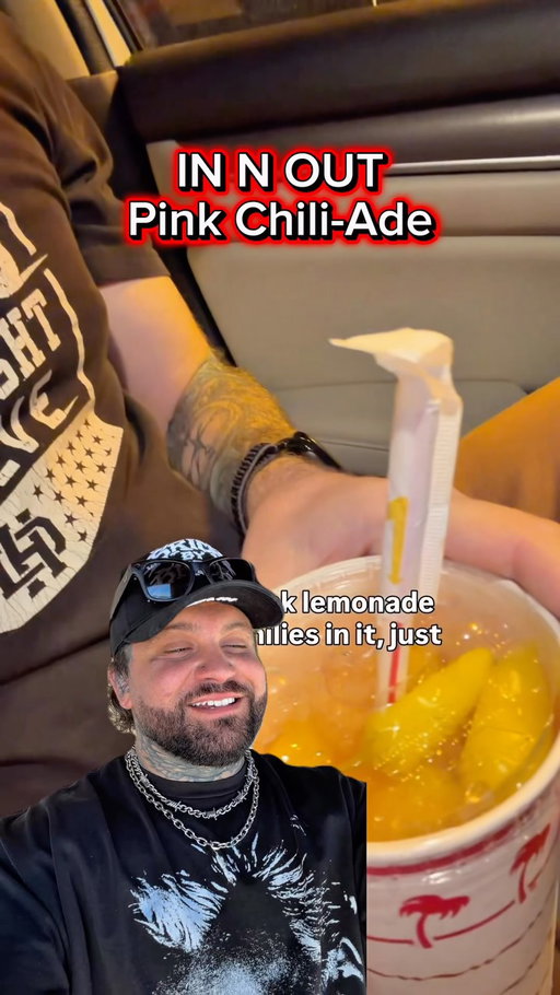 I saw this video of In n out pink lemonade with chilies in it that @brandonsolace posted… let’s try it