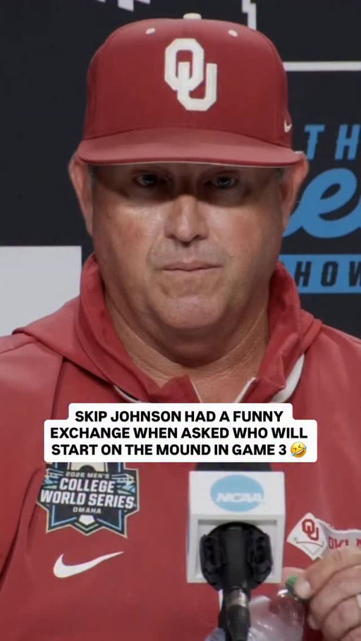Oklahoma’s Skip Johnson had a funny exchange with a reporter when asked if RHP Nick Wesloski would start in Game 3 against the Tar Heels.