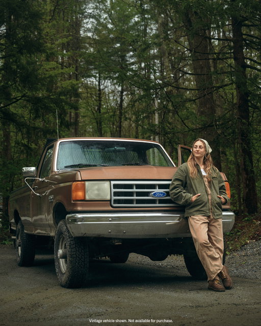 Ally Brown calls her 1990 Ford F-250® the “dream come true machine” because it rises to every homesteading challenge she sets it.

After quitting the corporate grind and moving to the New England countryside, Ally has forged a life off the beaten path, constructing her home and future from the ground up.

As well as following her dreams, Ally is passionate about inspiring others to build their own thing.