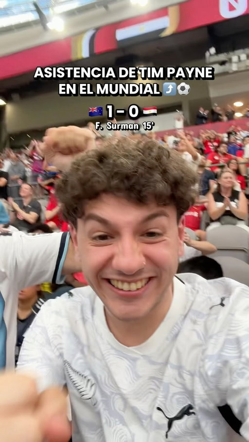 ASISTENCIA DE TIM PAYNE 🇳🇿‼️
#argentina🇦🇷 #futbol #futbolargentino