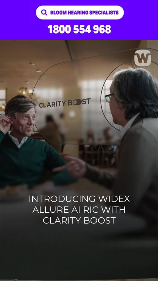 Are you hearing aids AI powered?

Discover Widex's first AI-powered hearing aid, the new Allure AI RIC, featuring Clarity Boost.

Book your personalised demonstration today via the link in bio.