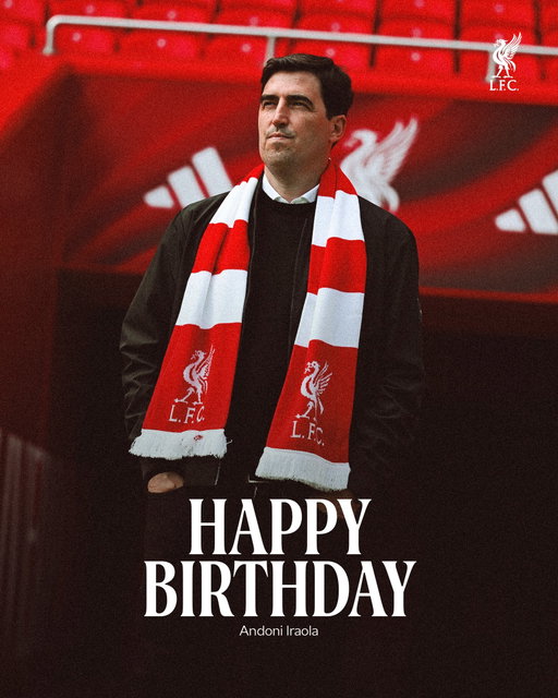 Happy birthday, Andoni Iraola 🎂🎉