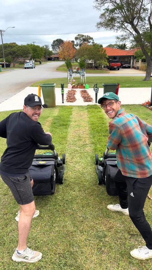 Lawn Mower Racing!