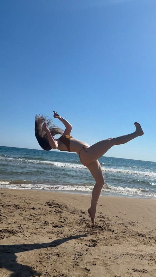 #tricking #sport #acrobatics #beach #vacation