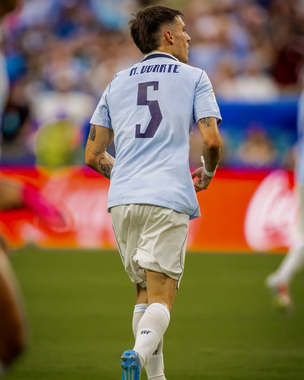 Manu started in midfield for Uruguay during their second #FIFAWorldCup group game — a draw with Cape Verde 🇺🇾🤝