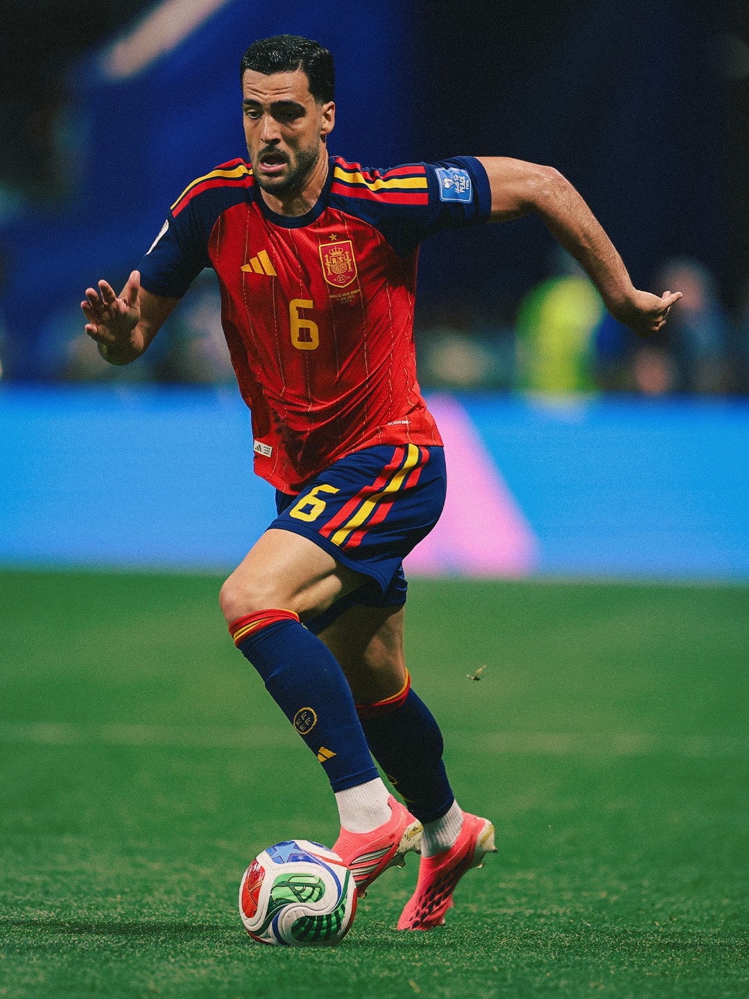 Mikel Merino played 30 minutes as Spain got their first win of the World Cup with a 4-0 crushing of Saudi Arabia.⁣
⁣
Following on from a disappointing draw with Cape Verde in the first round of group games, La Roja got back on track with a first-half blitz against the Asian outfit.⁣
⁣
Lamine Yamal got the scoring underway before a double from Mikel Oyarzabal put Spain 3-0 up inside 25 minutes.⁣
⁣
Hassan Altambakti then put through his own net in the second half before the introduction of Merino for his 45th Spain cap.⁣
⁣
David Raya and Martin Zubimendi remained as unused substitutes as Spain moved to the top of Group H following Cape Verde and Uruguay's 2-2 draw.⁣
⁣
Spain now face the Uruguayans in their final group game at Estadio Guadalajara on Saturday, June 27 at 1am UK time.⁣
⁣
While Merino's Spain got their first three points, a victory still eludes Belgium and Lenadro Trossard.⁣
⁣
Leo played the full 90 minutes as the Red Devils played out a 0-0 draw with Iran in Los Angeles.⁣
⁣
Our winger was the brightest spark for Belgium, who went down to 10 players in the second half following Nathan Ngoy's dismissal.⁣
⁣
The Belgians, who are second in the group behind Egypt, will now take on New Zealand in their final group game on Saturday, June 27, at 4am UK time.