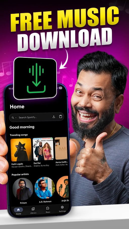 Free Music Download App🎶 

Comment “Music” and we’ll DM you the PDF with app installation guide. Don't forget to follow us. 

[Music App, Song Download, Lossless Music, Ad Free songs]

#spotify #applemusic #freemusic #musicapp #usefullapps