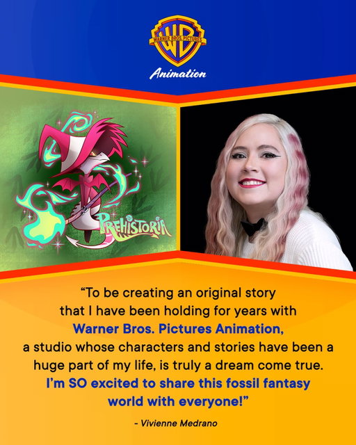 The journey to Prehistoria begins now.

We’re thrilled to partner with Vivienne Medrano, aka “VivziePop,” on a new original animated musical feature.
