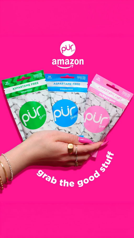 AMAZON PRIME is here! It’s time to stock up on your PUR faves!
 
✨ Aspartame Free
✨ No Artificial Flavors or Dyes
✨ 100% Sweetened with Xylitol
✨ Sugar Free

Chew Better Gum, Chew PUR.
 
#purgum #amazonfinds #amazonprime