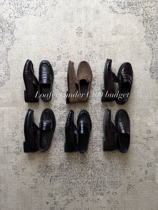 Affordable loafers under €100

Dm for ref.

**To clarify, you can find GH Bass for under 100 on sale.