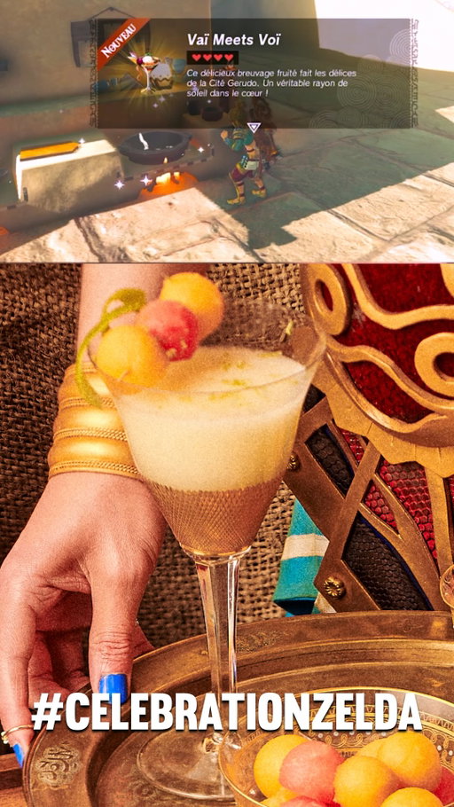 Ce mocktail de fruits va te sauver de la canicule ! Le Vaï meets Voï venu de Zelda Breath of The Wild : une boisson qui sert à sauvezr nombre de gerudos de la soif et de la chaleur du désert ! Avec les températures qu’on se coltine actuellement, vous allez voir qu’en - de 5 min, vous allez pouvoir vous concocter un breuvage de fou ! 
Vous le retrouvez dans La Cuisine dans Zelda volume 1, mais aussi dans Les Nouvelles recettes de Zelda, le projet actuellement en financement participatif et qui a besoin de vous lien en bio ! Volus aurez bien entendu droit à une nouvelle version pour le nouveau livre ! 

Voici comment la refaire chez vous pour 2 personnes : 
¼ de melon 
¼ de pasteque 
⅓ d’ananas victoria 
le jus et le zeste de 1 citron vert 
10 à 15 cl de lait de coco 
Des glaçons, des glaçons et des glaçons 

#vaimeetsvoi #zelda #botw #freshdrink